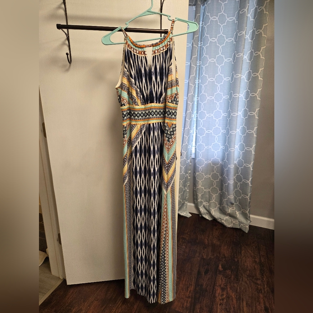 Chico's Multicolor Patterned Maxi Dress